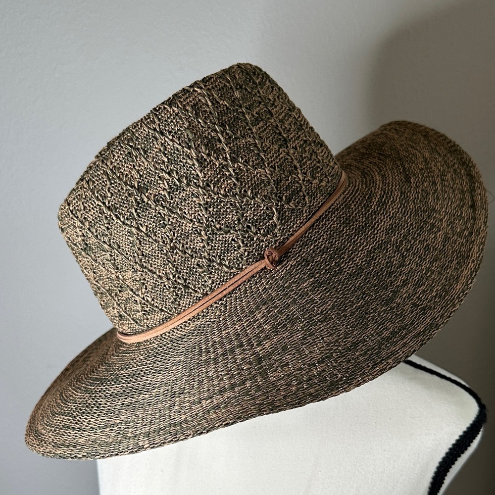 Free People Woven Brown Hat